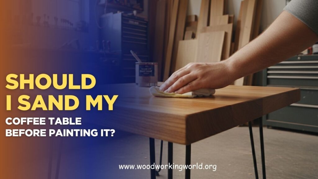 Should I sand my coffee table before painting it? (Updated 2026)