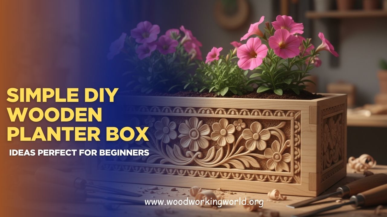 Simple DIY Wooden Planter Box Ideas Perfect for Beginners (July 2026)