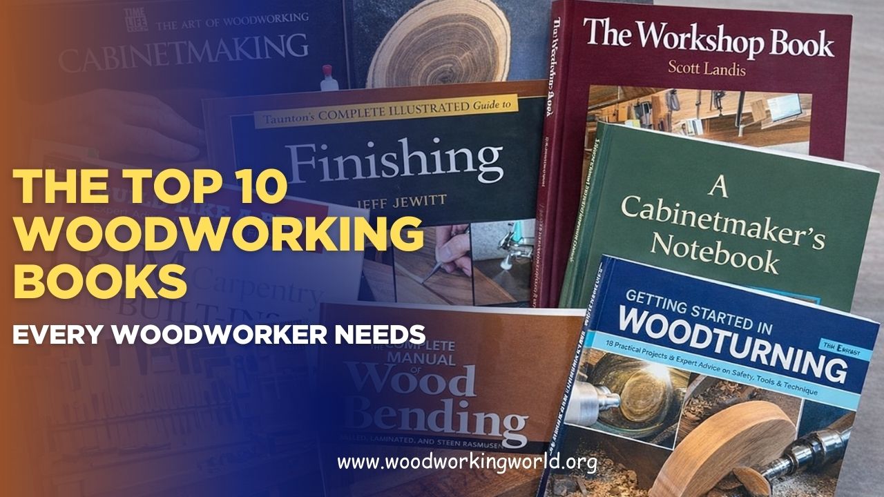 The Top 10 Woodworking Books Every Woodworker Needs Updated 2026