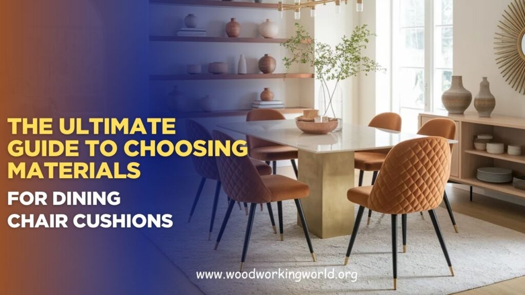 The Ultimate Guide to Choosing Materials for Dining Chair Cushions (Updated 2026)