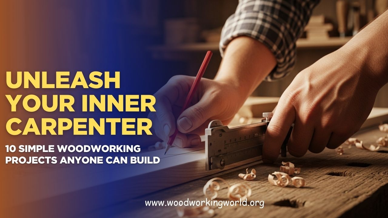 Unleash Your Inner Carpenter: 10 Simple Woodworking Projects Anyone Can ...