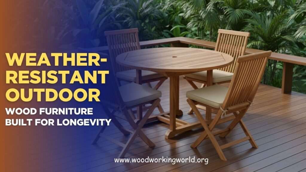 Weather-resistant outdoor wood furniture built for longevity (Updated 2026)