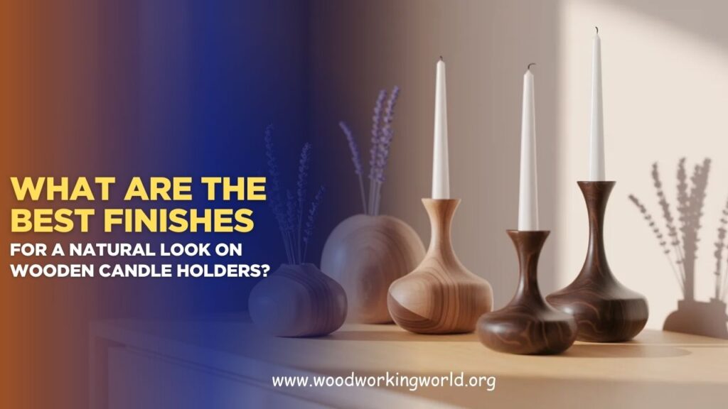 What are the best finishes for a natural look on wooden candle holders? (Updated 2026)