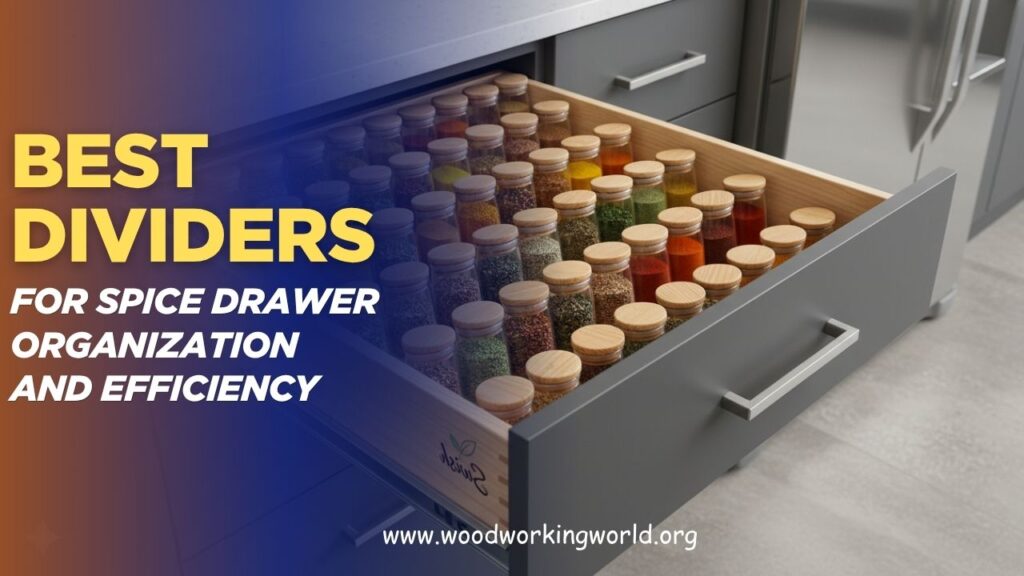 Best Dividers for Spice Drawer Organization and Efficiency