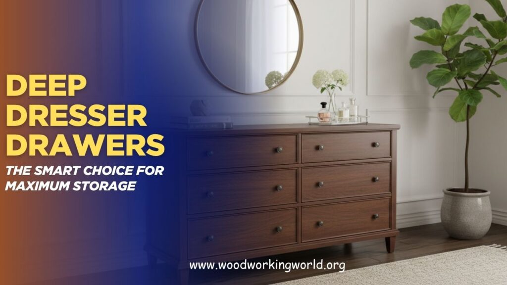 Deep Dresser Drawers: The Smart Choice for Maximum Storage 
