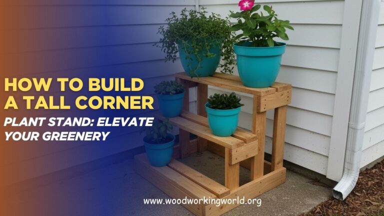 How to Build a Tall Corner Plant Stand: Elevate Your Greenery (May 2026)