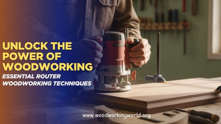 Unlock the Power of Woodworking: Essential Router Woodworking ...