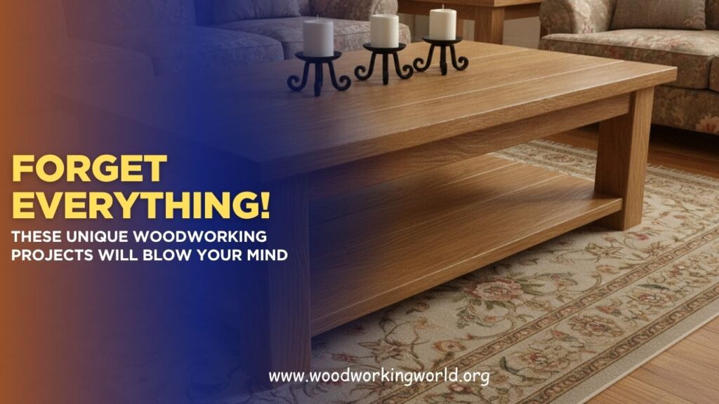 Forget Everything! These Unique Woodworking Projects Will Blow Your Mind