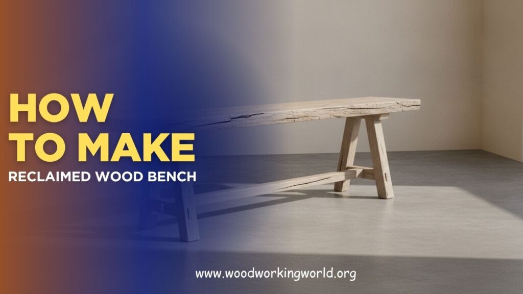 How to Make a Reclaimed Wood Bench