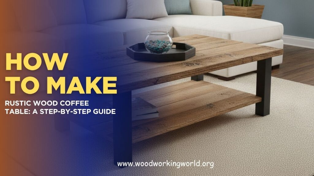 How to Make a Rustic Wood Coffee Table: A Step-by-Step Guide