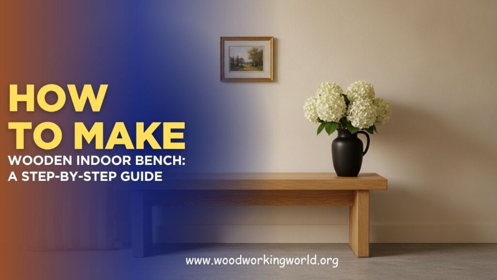 How to Make a Wooden Indoor Bench: A Step-by-Step Guide