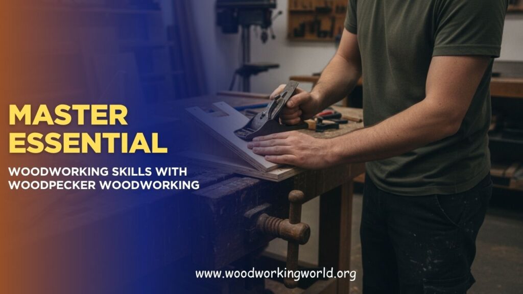Master Essential Woodworking Skills with Woodpecker Woodworking