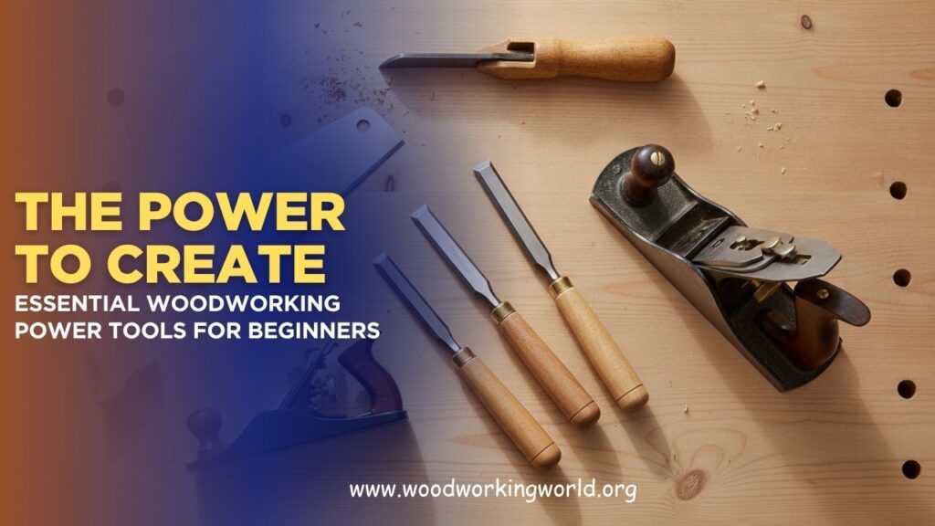 The Power to Create: Essential Woodworking Power Tools for Beginners