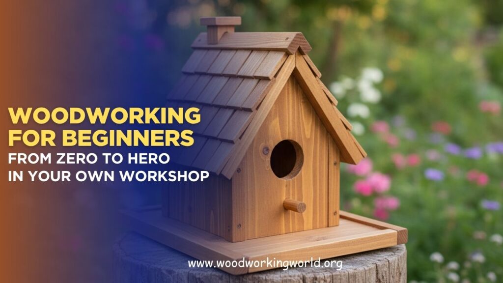 Woodworking for Beginners: From Zero to Hero in Your Own Workshop